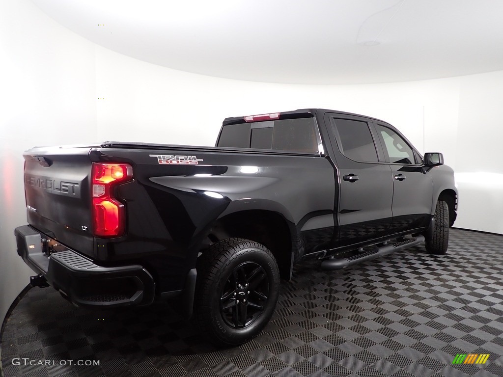 2019 Silverado 1500 LT Z71 Trail Boss Crew Cab 4WD - Black / Gideon/Very Dark Atmosphere photo #11