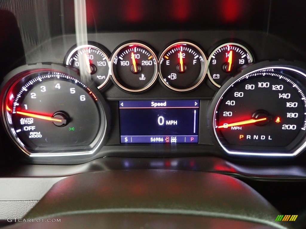 2019 Silverado 1500 LT Z71 Trail Boss Crew Cab 4WD - Black / Gideon/Very Dark Atmosphere photo #19