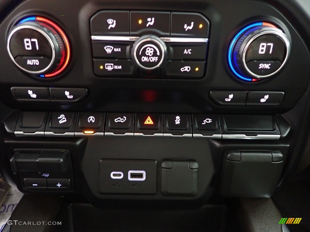 2019 Silverado 1500 LT Z71 Trail Boss Crew Cab 4WD - Black / Gideon/Very Dark Atmosphere photo #21