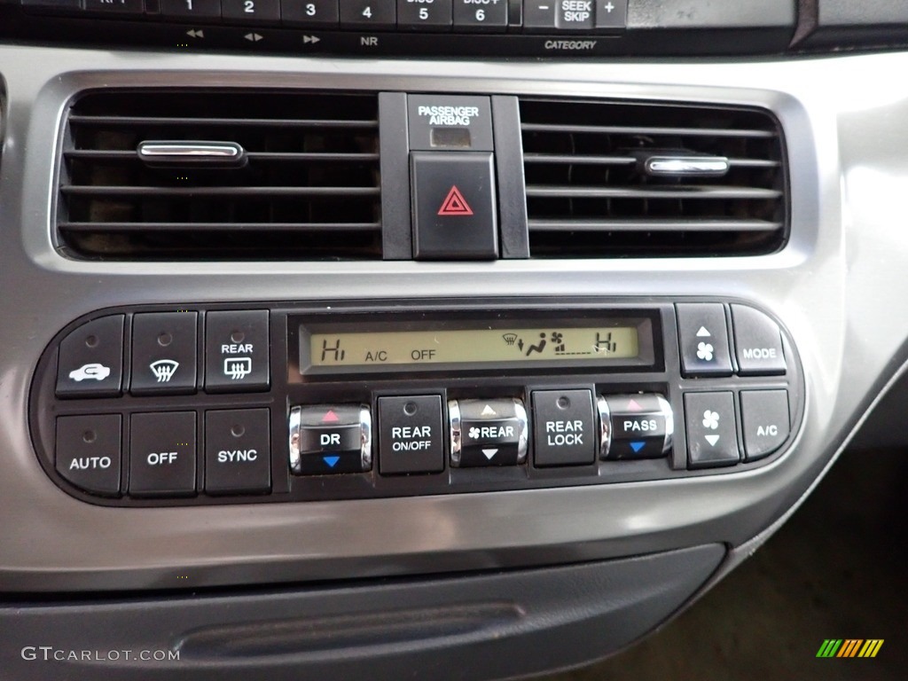 2007 Odyssey EX - Ocean Mist Metallic / Black photo #16