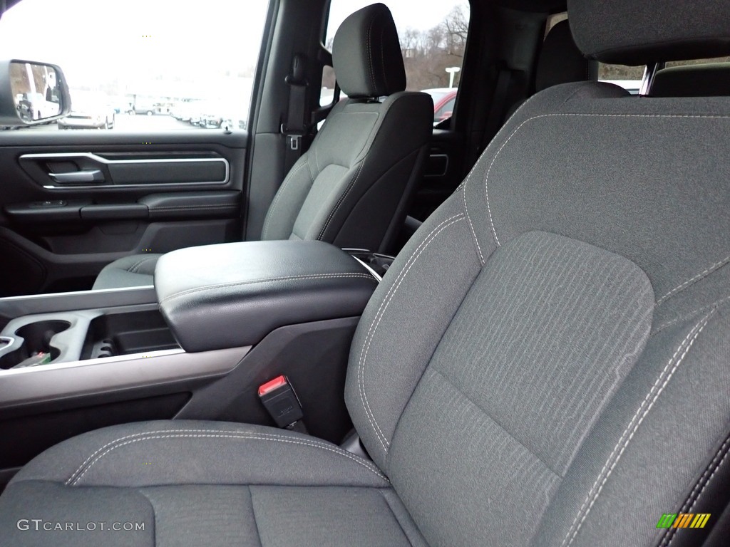 Black Interior 2021 Ram 1500 Big Horn Quad Cab 4x4 Photo #145657840