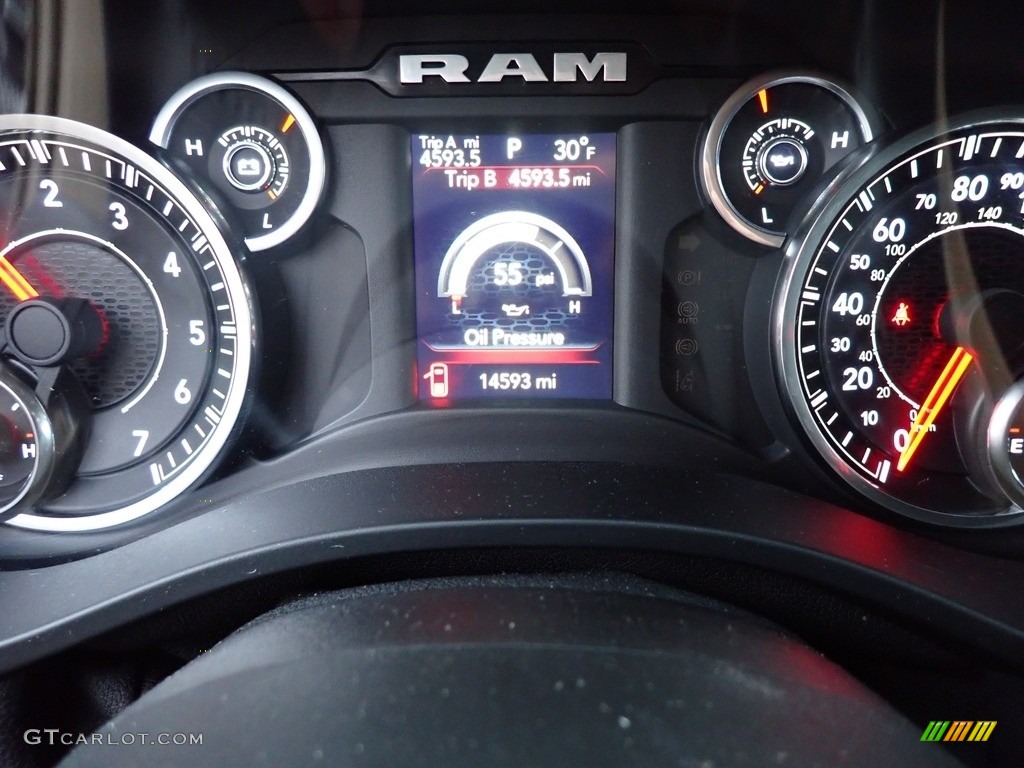 2021 Ram 1500 Big Horn Quad Cab 4x4 Gauges Photos