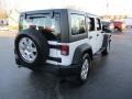 2015 Bright White Jeep Wrangler Unlimited Sport RHD 4x4  photo #4