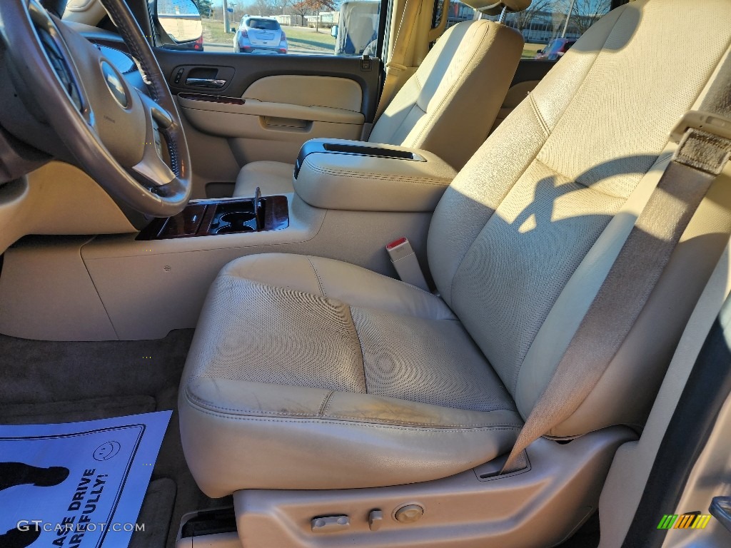 2013 Tahoe LTZ 4x4 - Champagne Silver Metallic / Light Cashmere/Dark Cashmere photo #9