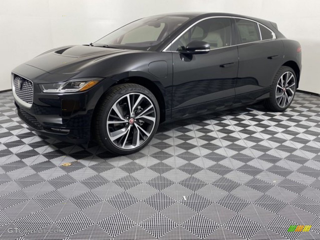 Santorini Black Metallic 2023 Jaguar I-PACE HSE AWD Exterior Photo #145658306
