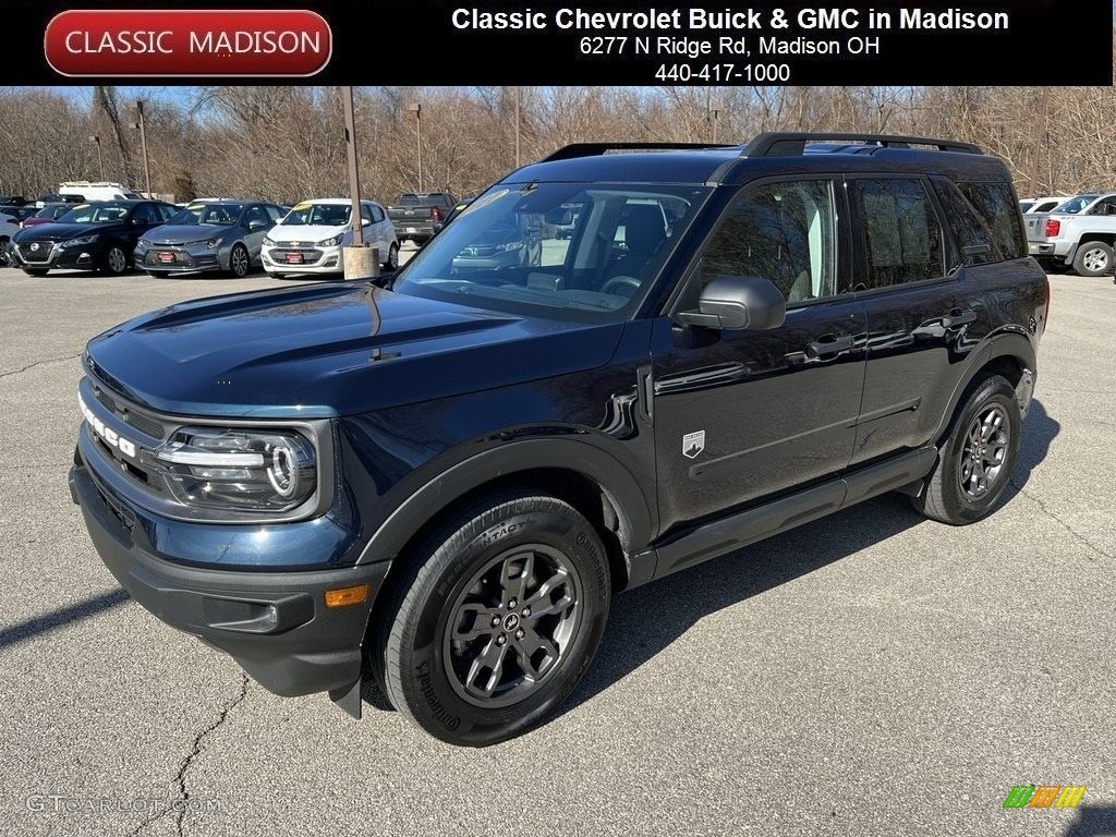 2021 Bronco Sport Big Bend 4x4 - Alto Blue Metallic / Medium Dark Slate photo #1