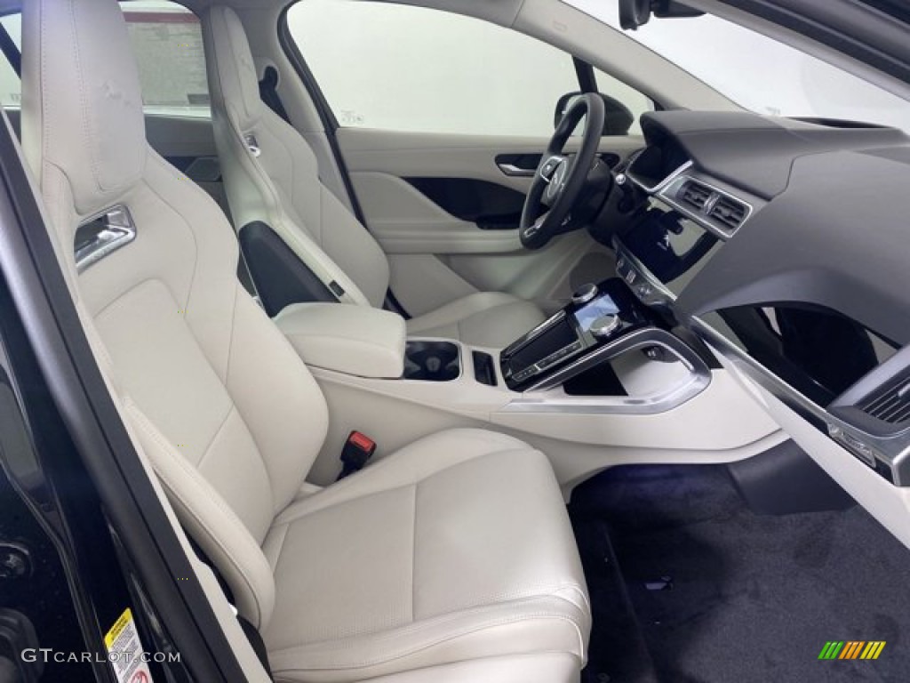 Light Oyster/Light Oyster Stitching Interior 2023 Jaguar I-PACE HSE AWD Photo #145658336