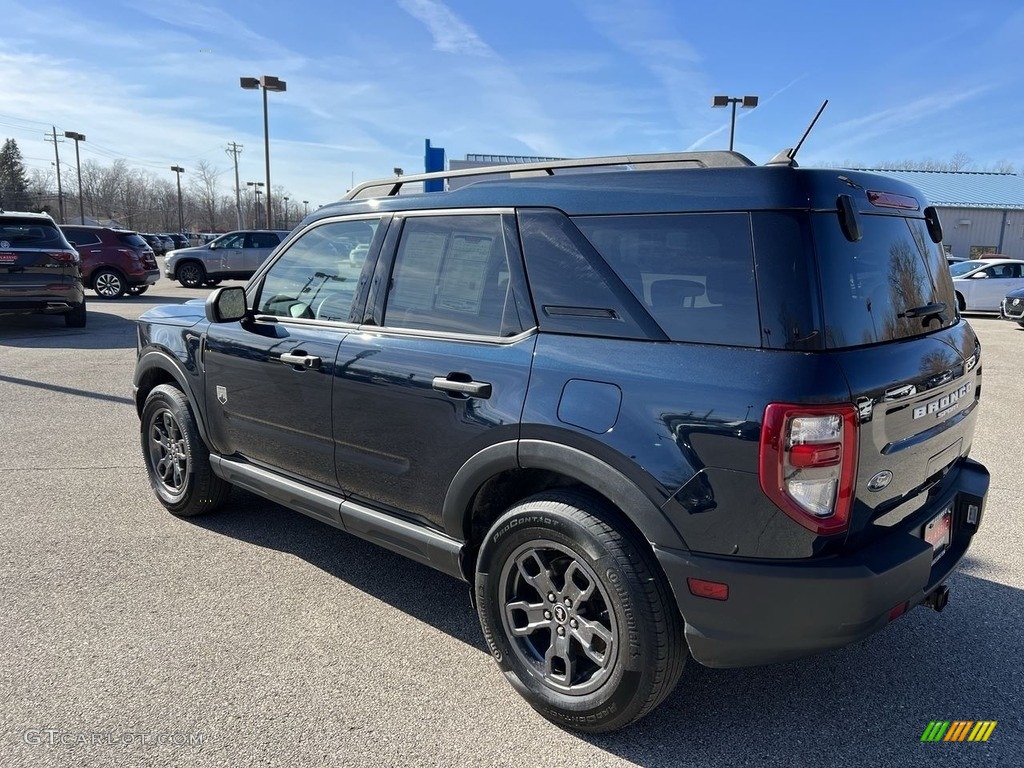 2021 Bronco Sport Big Bend 4x4 - Alto Blue Metallic / Medium Dark Slate photo #2