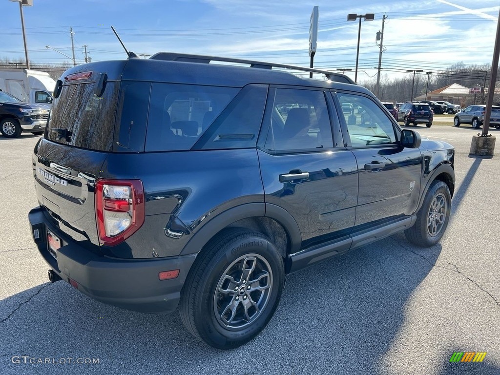 2021 Bronco Sport Big Bend 4x4 - Alto Blue Metallic / Medium Dark Slate photo #3