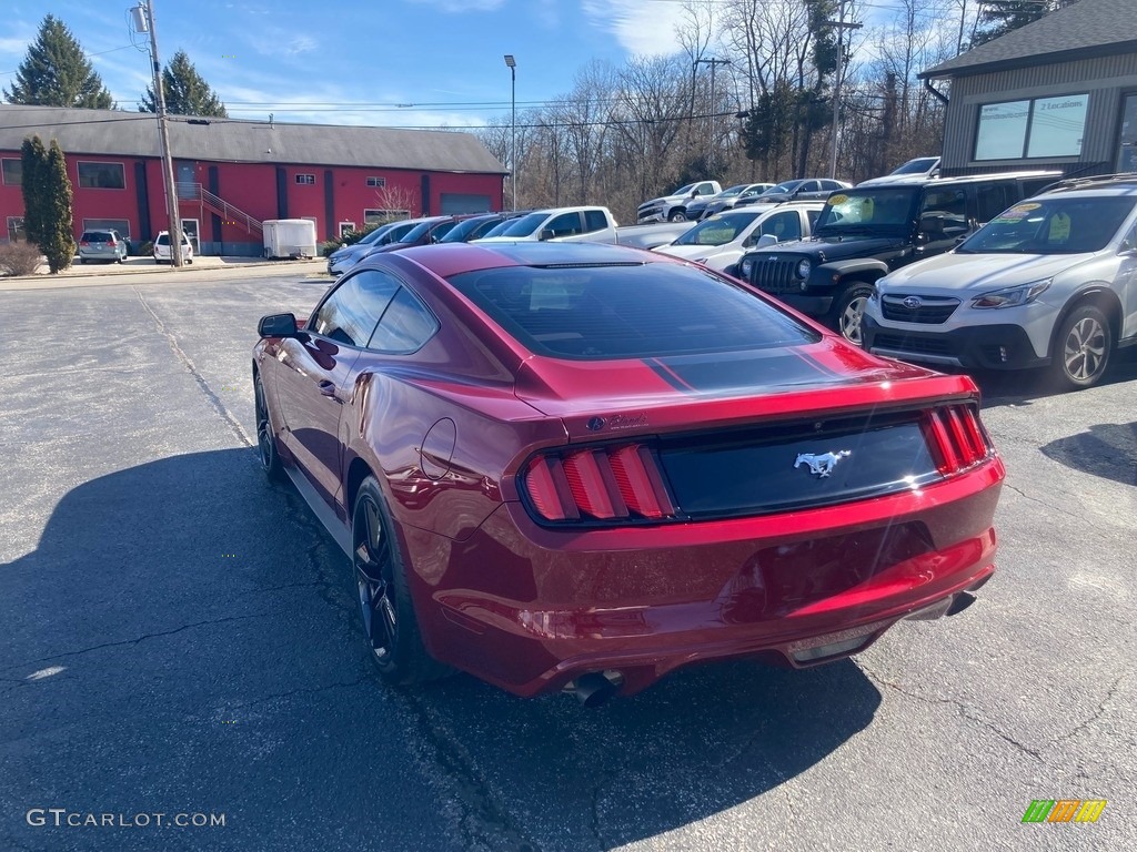 2015 Mustang EcoBoost Coupe - Ruby Red Metallic / Ceramic photo #3