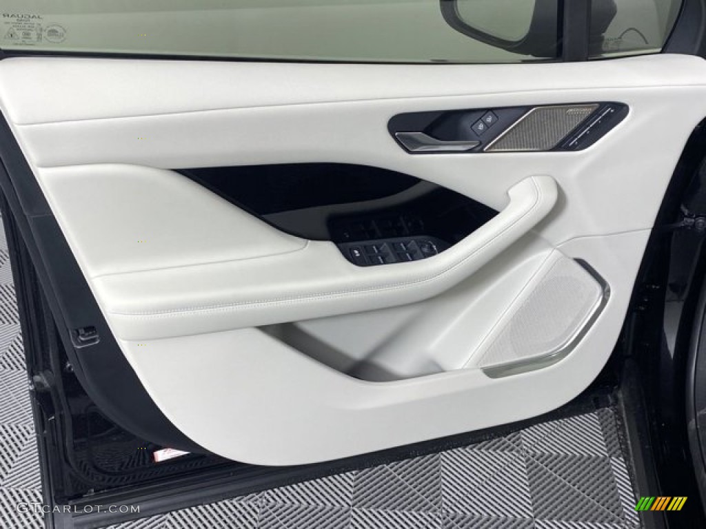 2023 Jaguar I-PACE HSE AWD Light Oyster/Light Oyster Stitching Door Panel Photo #145658462