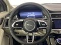 Light Oyster/Light Oyster Stitching 2023 Jaguar I-PACE HSE AWD Steering Wheel