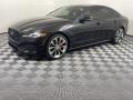 Santorini Black Metallic 2022 Jaguar XF R-Dynamic SE AWD