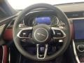 Ebony/Ebony 2022 Jaguar XF R-Dynamic SE AWD Steering Wheel
