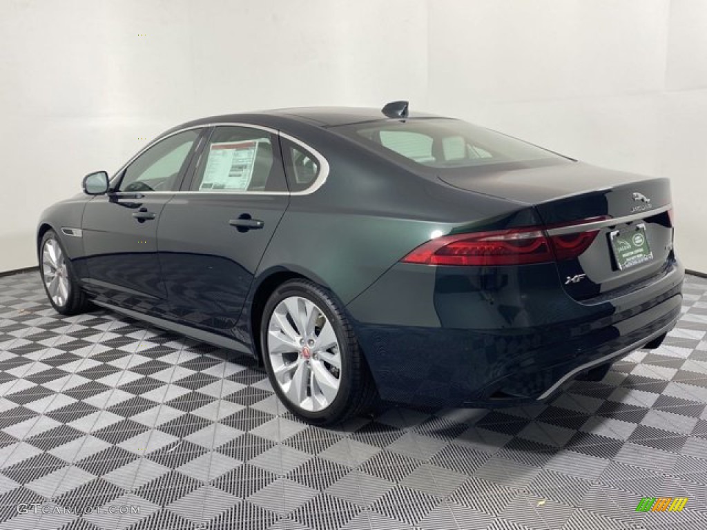 2022 XF R-Dynamic SE AWD - British Racing Green Metallic / Lt Oyster/Ebony photo #10