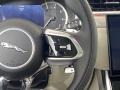 Lt Oyster/Ebony 2022 Jaguar XF R-Dynamic SE AWD Steering Wheel
