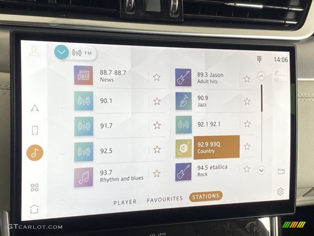 2022 Jaguar XF R-Dynamic SE AWD Controls Photo #145659173