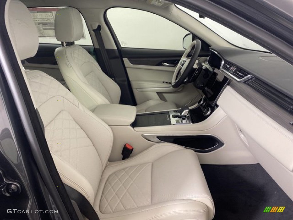 Lt Oyster/Ebony Interior 2023 Jaguar F-PACE P250 S Photo #145659371