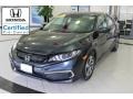 2020 Cosmic Blue Metallic Honda Civic LX Sedan #145657921