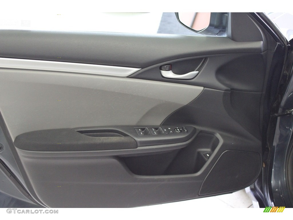 2020 Civic LX Sedan - Cosmic Blue Metallic / Gray photo #14