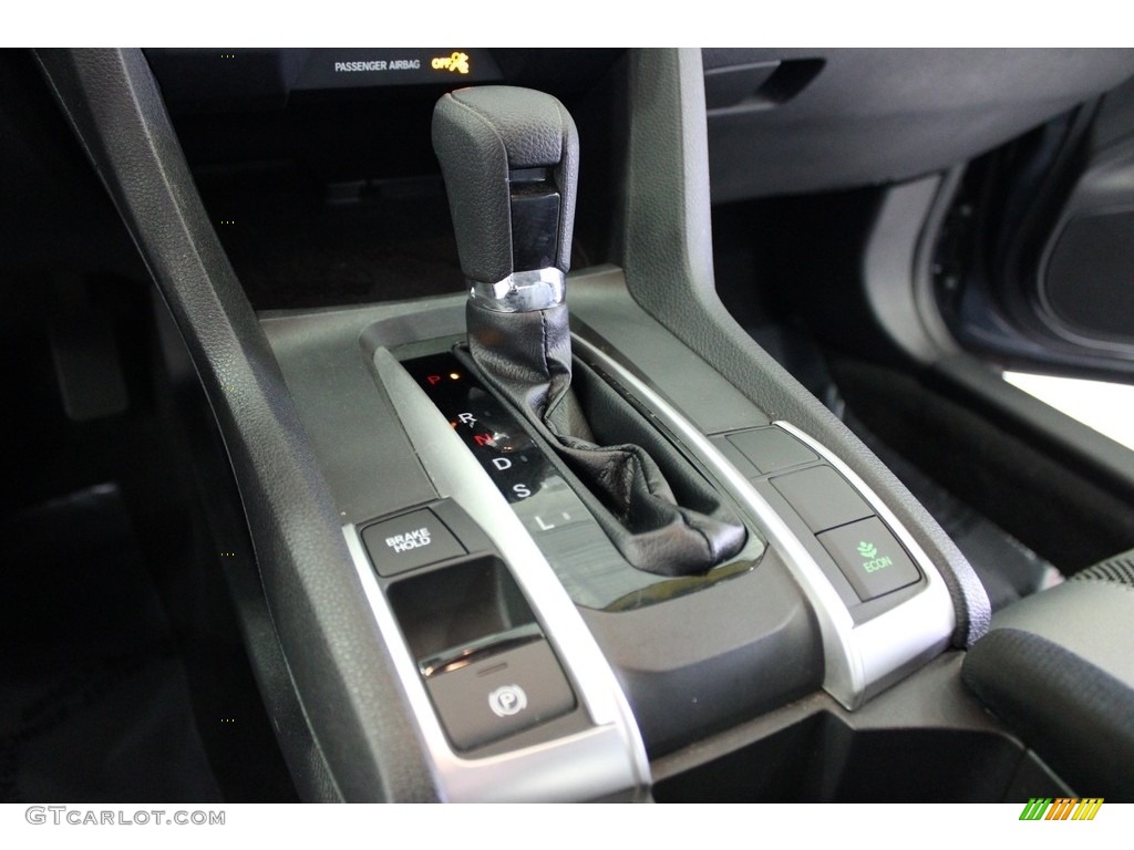 2020 Civic LX Sedan - Cosmic Blue Metallic / Gray photo #25