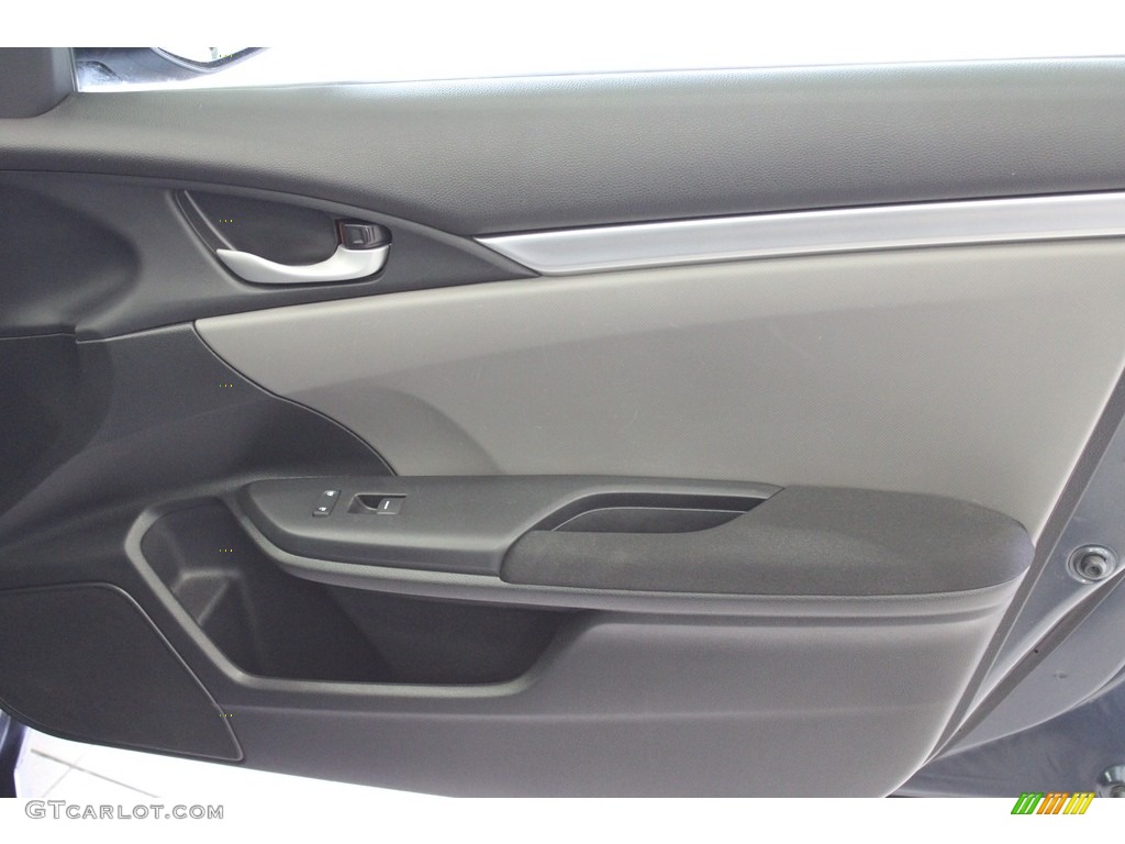 2020 Civic LX Sedan - Cosmic Blue Metallic / Gray photo #32