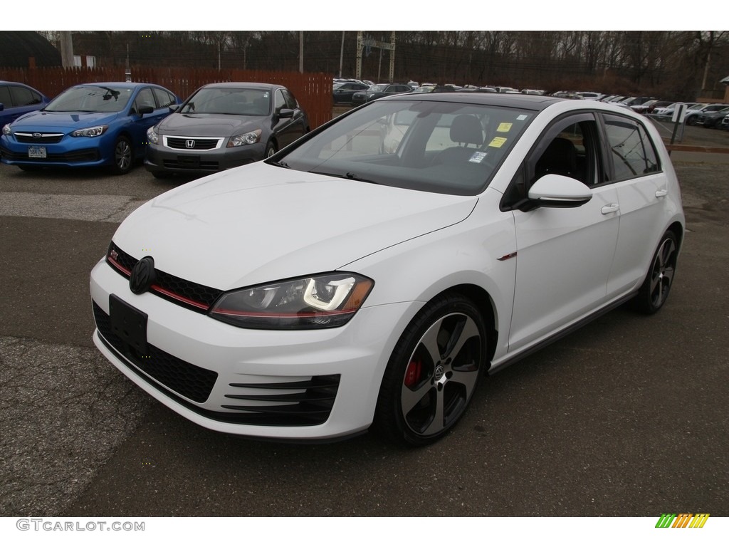 2017 Golf GTI 4-Door 2.0T SE - Pure White / Titan Black photo #1