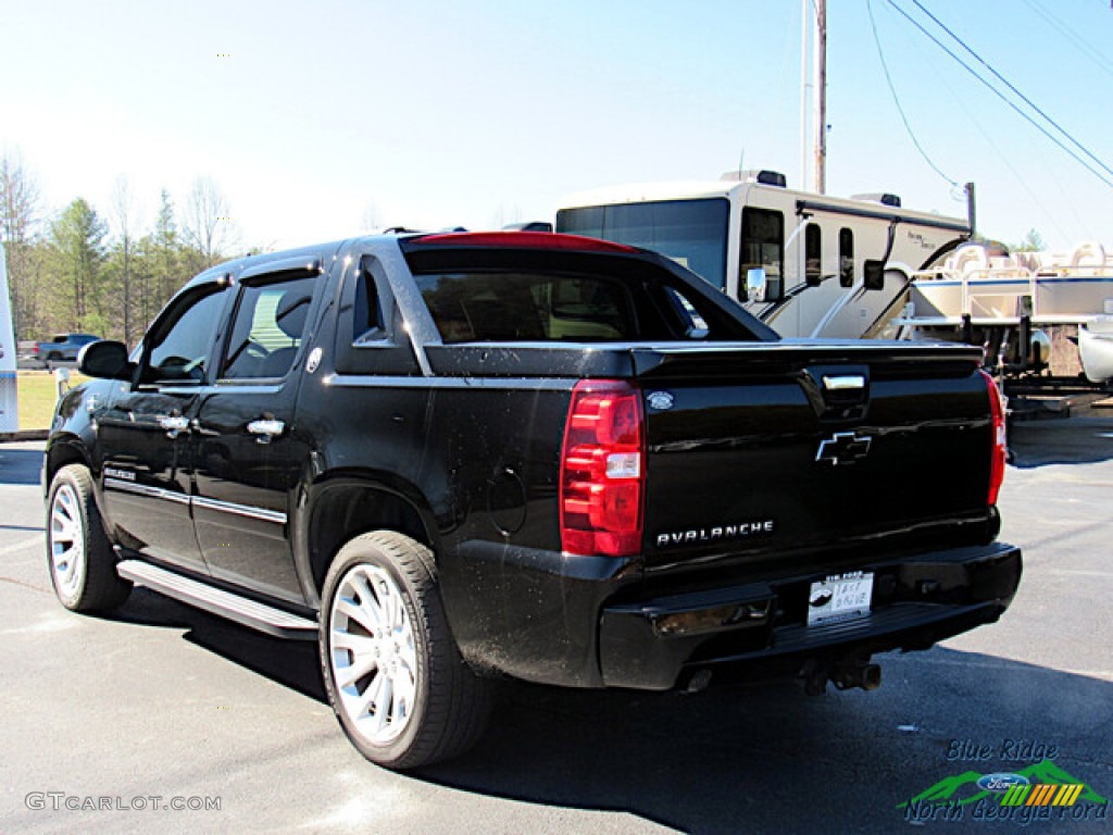 2013 Avalanche LTZ 4x4 Black Diamond Edition - Black / Ebony photo #3