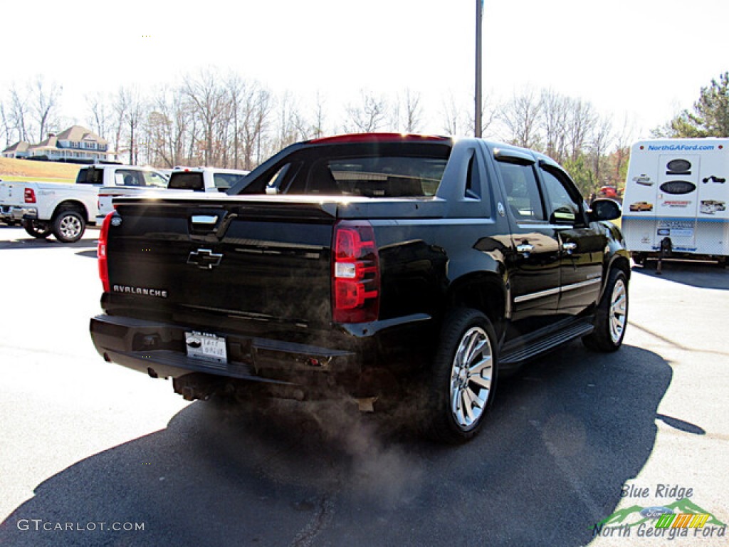 2013 Avalanche LTZ 4x4 Black Diamond Edition - Black / Ebony photo #5