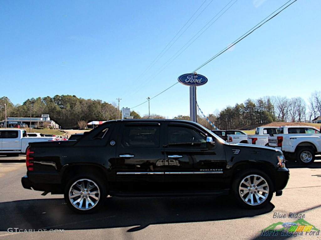 2013 Avalanche LTZ 4x4 Black Diamond Edition - Black / Ebony photo #6
