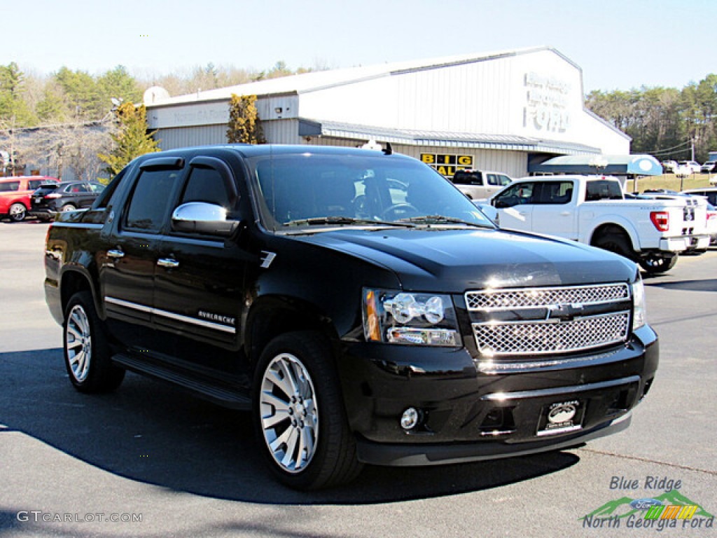 2013 Avalanche LTZ 4x4 Black Diamond Edition - Black / Ebony photo #7
