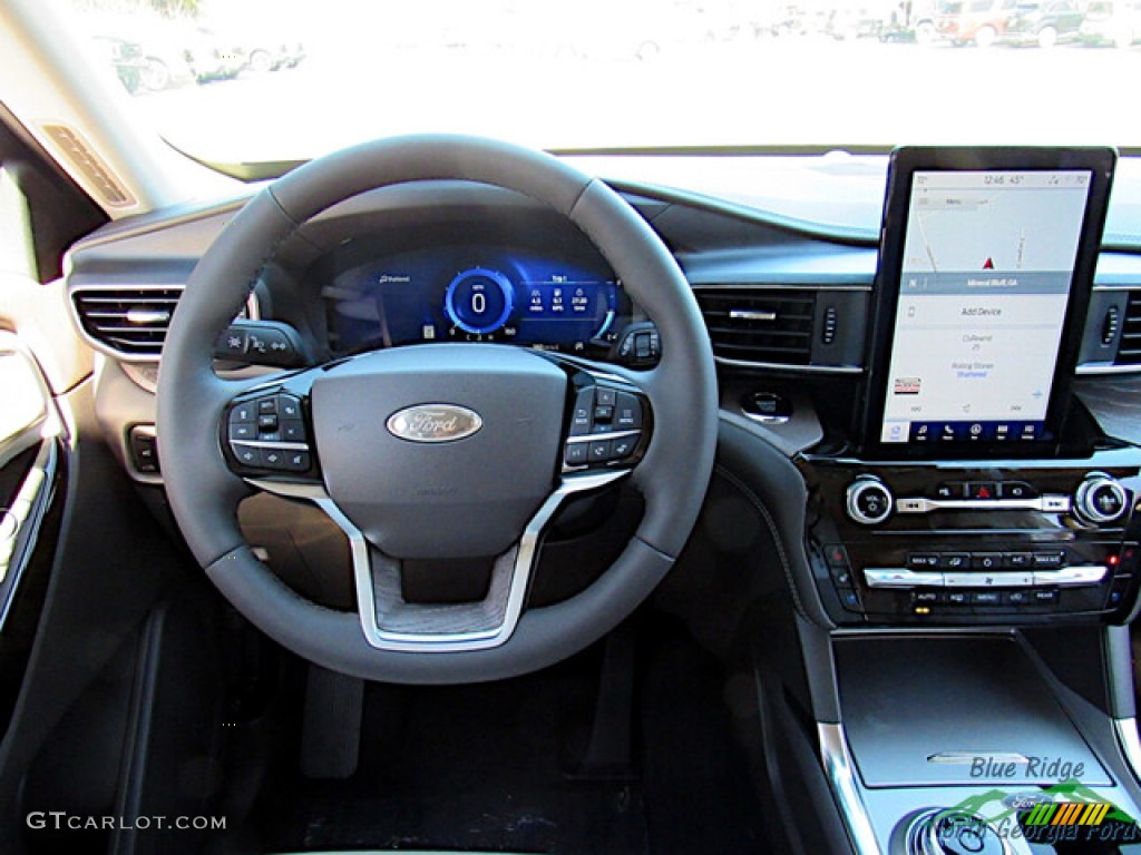 2023 Explorer Platinum 4WD - Star White Metallic Tri-Coat / Sandstone photo #14
