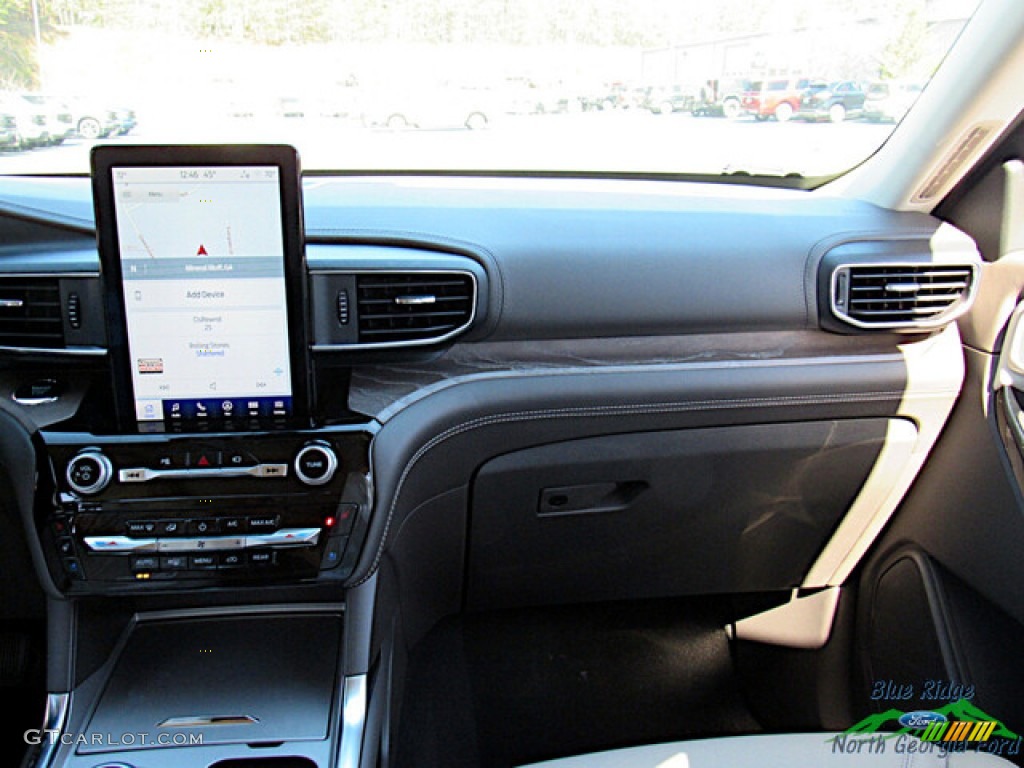 2023 Explorer Platinum 4WD - Star White Metallic Tri-Coat / Sandstone photo #15