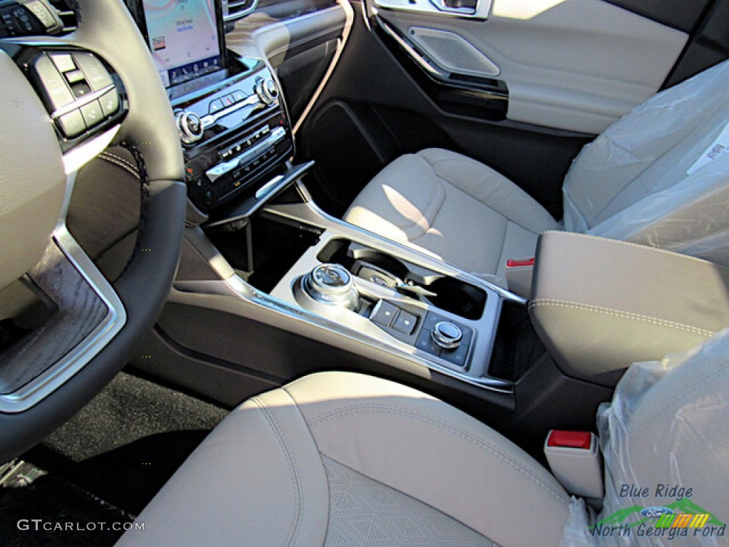2023 Explorer Platinum 4WD - Star White Metallic Tri-Coat / Sandstone photo #22