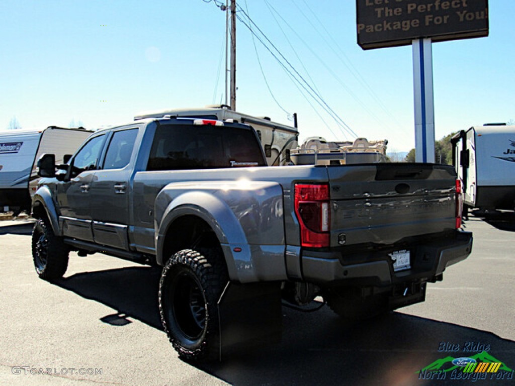 2022 F350 Super Duty Tuscany Black Ops Lariat Crew Cab 4x4 - Carbonized Gray / Black Onyx photo #3