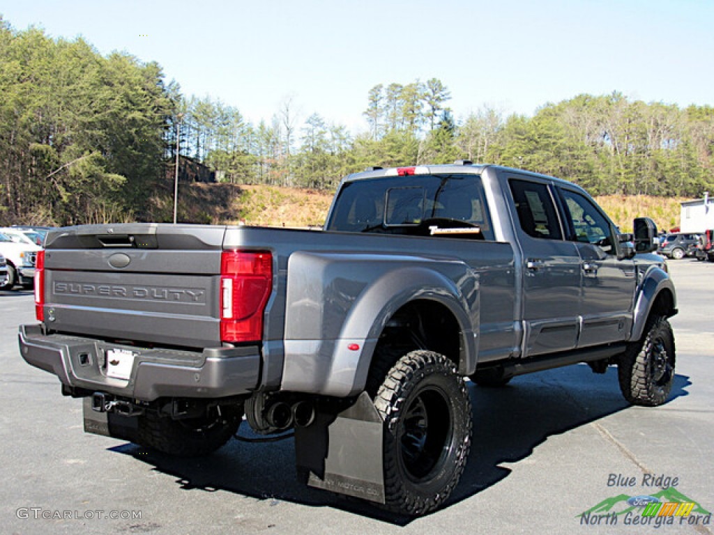 2022 F350 Super Duty Tuscany Black Ops Lariat Crew Cab 4x4 - Carbonized Gray / Black Onyx photo #6