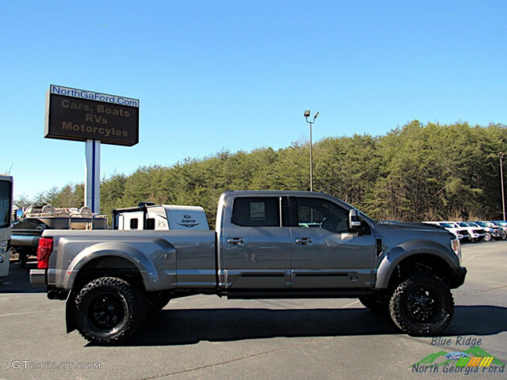 2022 F350 Super Duty Tuscany Black Ops Lariat Crew Cab 4x4 - Carbonized Gray / Black Onyx photo #7