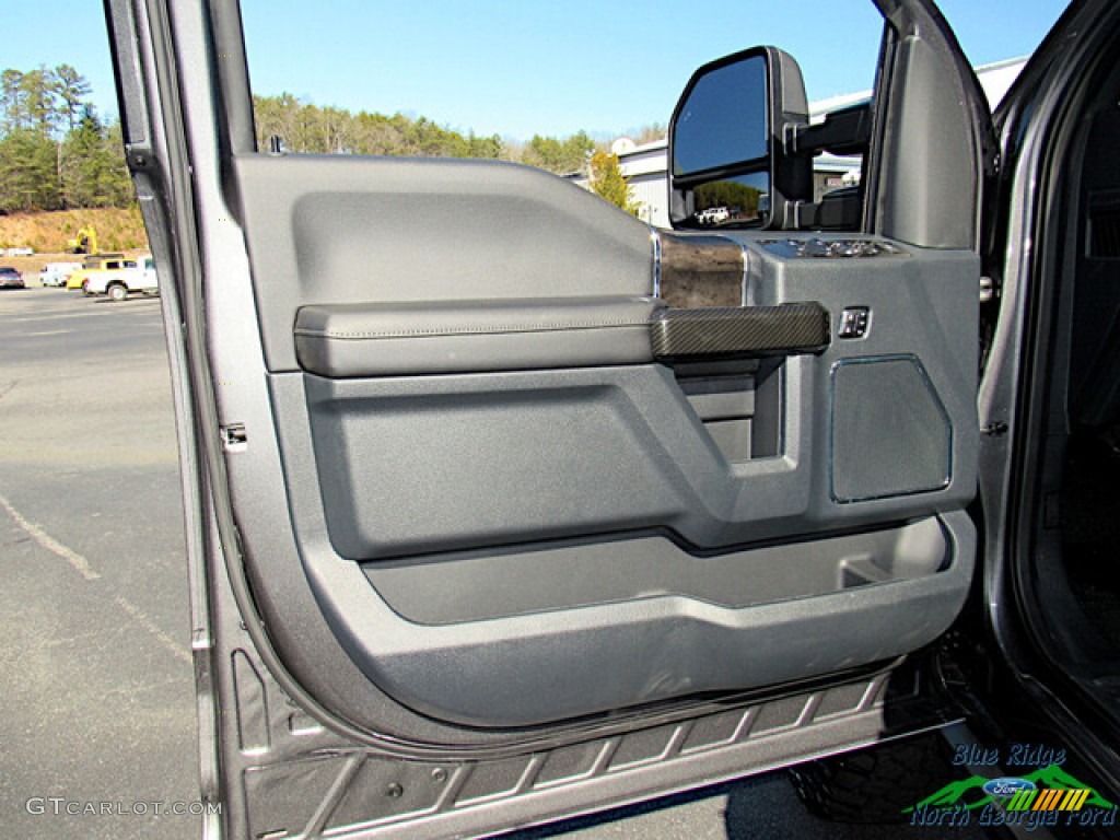2022 Ford F350 Super Duty Tuscany Black Ops Lariat Crew Cab 4x4 Door Panel Photos