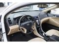 2013 Shimmering White Hyundai Sonata GLS  photo #10