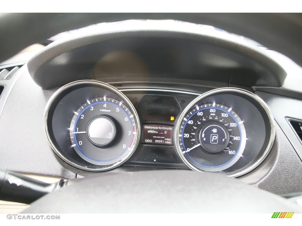 2013 Sonata GLS - Shimmering White / Camel photo #16