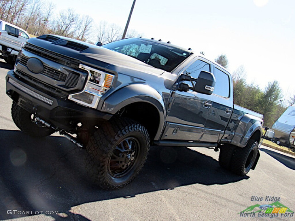 2022 F350 Super Duty Tuscany Black Ops Lariat Crew Cab 4x4 - Carbonized Gray / Black Onyx photo #27