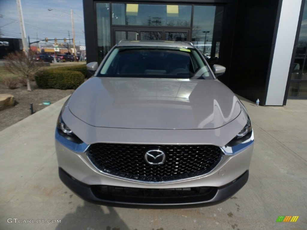 2023 CX-30 Premium AWD - Platinum Quartz Metallic / Black photo #2