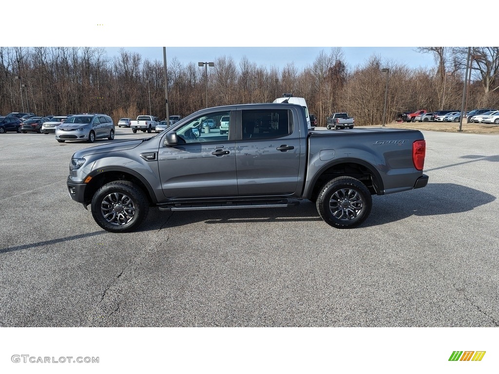 2022 Ranger XLT SuperCrew 4x4 - Carbonized Gray Metallic / Ebony photo #2