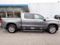 2021 Satin Steel Metallic Chevrolet Silverado 1500 LTZ Crew Cab 4x4  photo #2