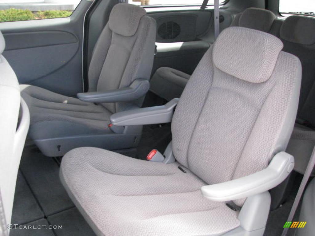 2007 Grand Caravan SXT - Stone White / Medium Slate Gray photo #7
