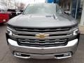 2021 Satin Steel Metallic Chevrolet Silverado 1500 LTZ Crew Cab 4x4  photo #9