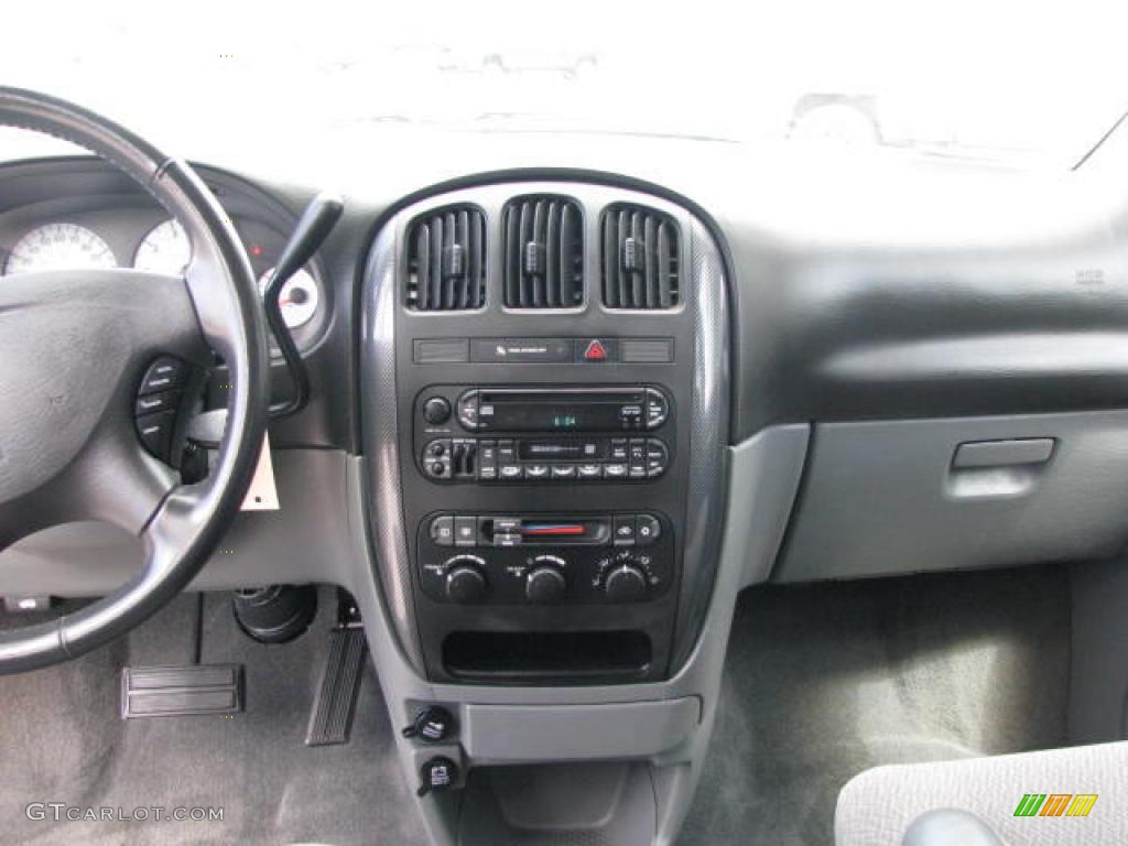 2007 Grand Caravan SXT - Stone White / Medium Slate Gray photo #9