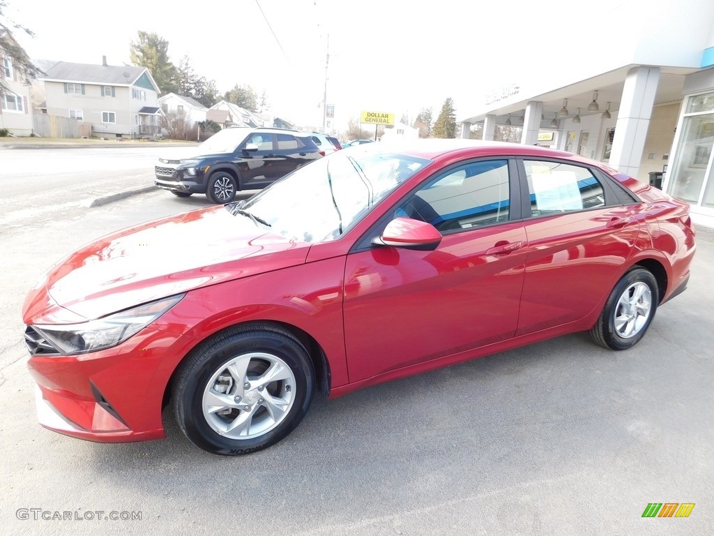 Scarlet Red Pearl Hyundai Elantra