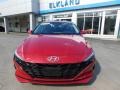 2021 Scarlet Red Pearl Hyundai Elantra SE  photo #9