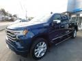 Northsky Blue Metallic 2023 Chevrolet Silverado 1500 High Country Crew Cab 4x4 Exterior